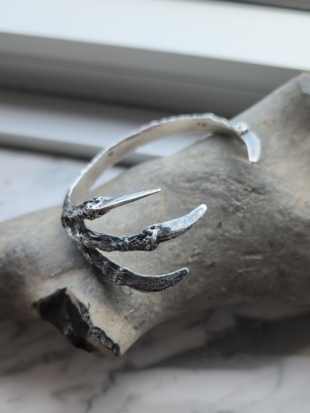 RARE Authentic Pamela Love Talon Cuff 925 Silver
